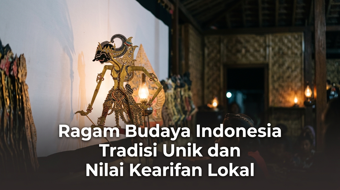 Ragam Budaya Indonesia Tradisi Unik dan Nilai Kearifan Lokal