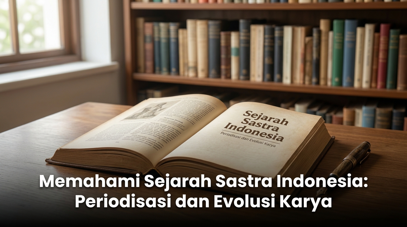 Memahami Sejarah Sastra Indonesia: Periodisasi dan Evolusi Karya